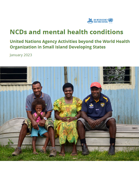 Activities on NCDs and mental health conditions