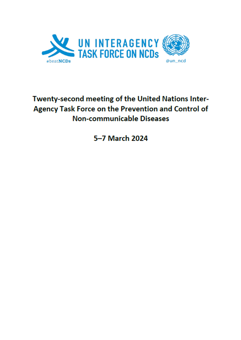 22nd Meeting of Task Force