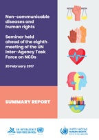 Human rights and NCDs Task Force Seminar, 2017