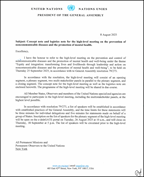 PGA letter